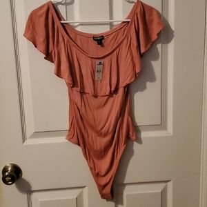 Off the shoulder bodysuit